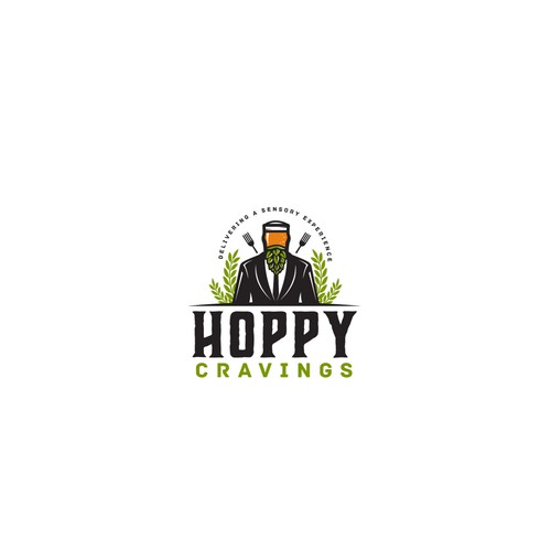 Logo design for "Hoppy Cravings"