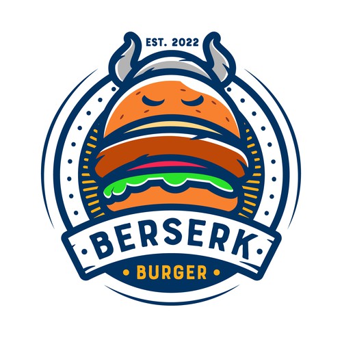 Berserk Burger logo entry