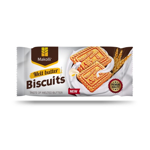 Biscuit package design