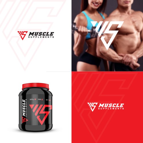 logo for muscle supplements