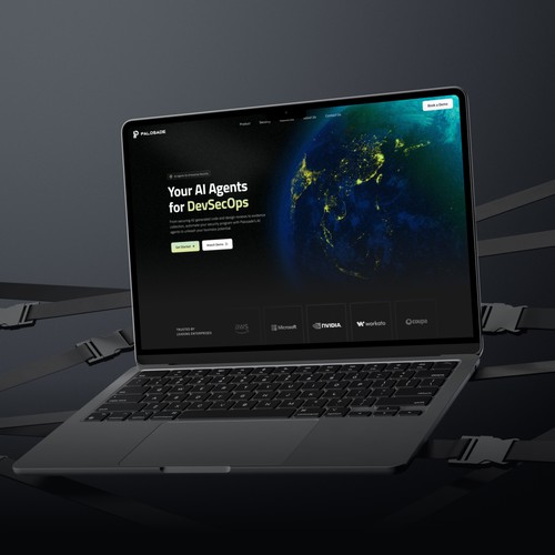 Landing Page for AI Tool