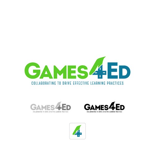 Icon Based Game/Education Logo