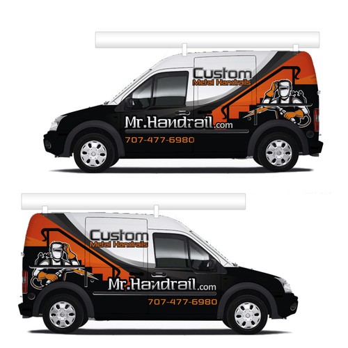 Car Wrap for Mr Handrail's