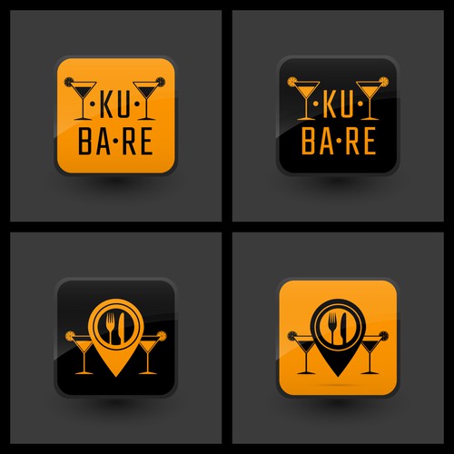 Clean App Logo for KU•BA•RE Venues