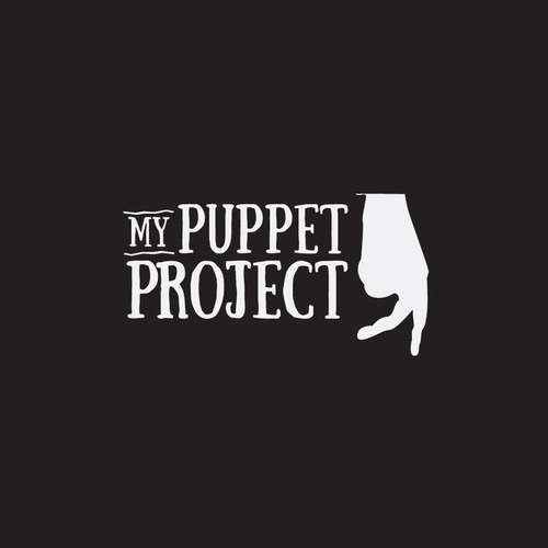 Logo for a puppet show and shadows art association