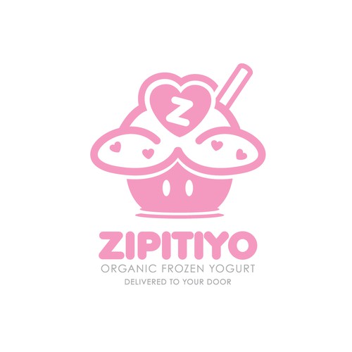 Yogurt / Ice Cream / Cake Logo Design