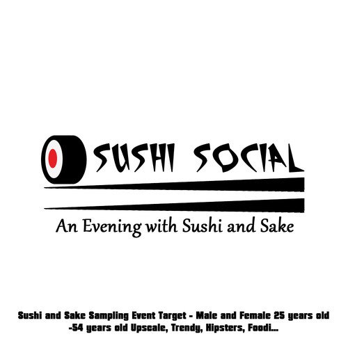 Sushi Social Logo Design