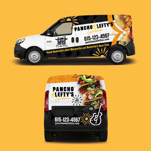 Van wrap design