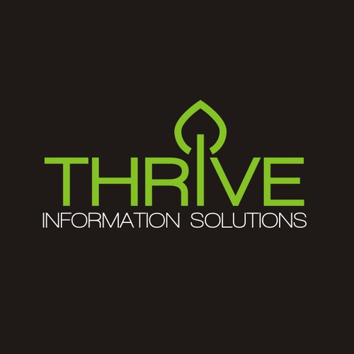 Logo concept entry for Thrive