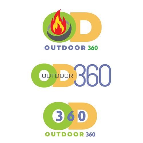 Logo concept for Outdoor 360