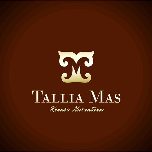 logo for a batik producer Tallia Mas