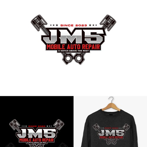 Bold Logo For "JMS Mobile Auto Repair"