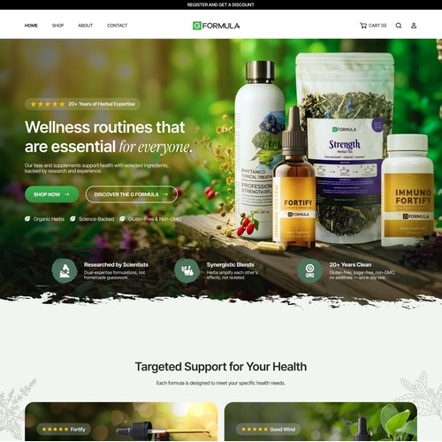 E-Commerce Website Conversion Redesign