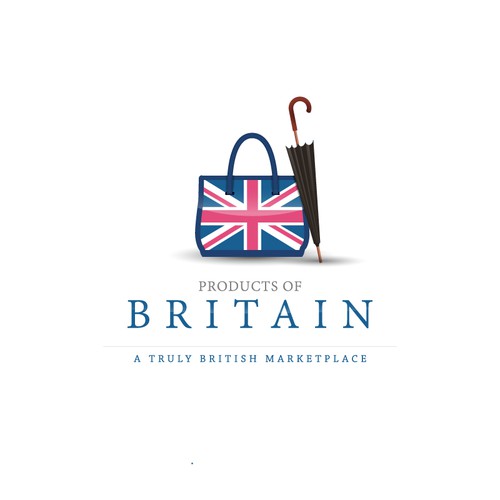 British product marketplace needing a professional logo
