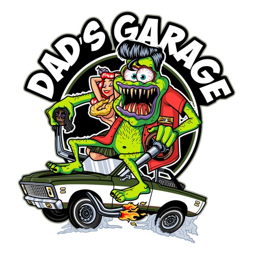 Dad's Garage Logo