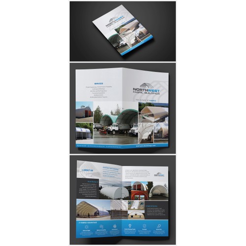 Four Page Brochure for new construction company