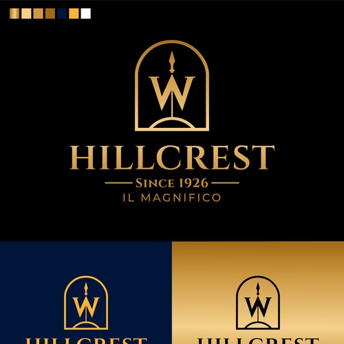 Hillcrest Since 1926 In Magnigico Logo Design
