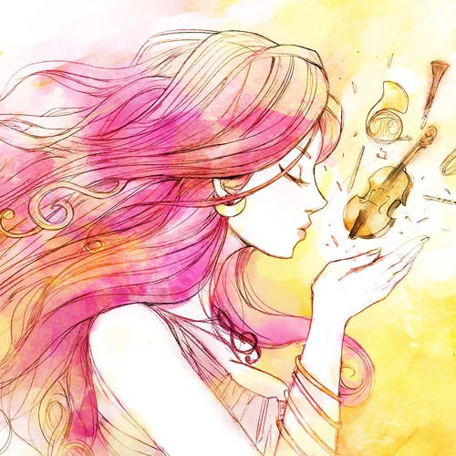 Illustration for Serasymphony 2 and their Music Album: The American Music of Sailor Moon