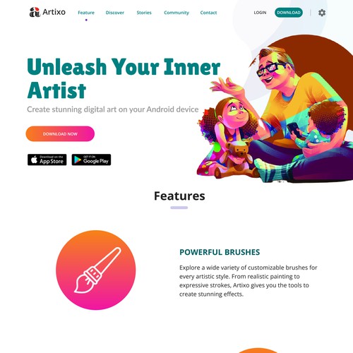landing page design
