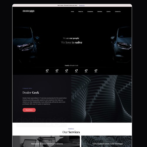 Simple and Modern Website
