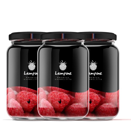 Packaging design for jam
