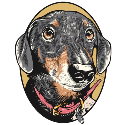 Dog Illustration 