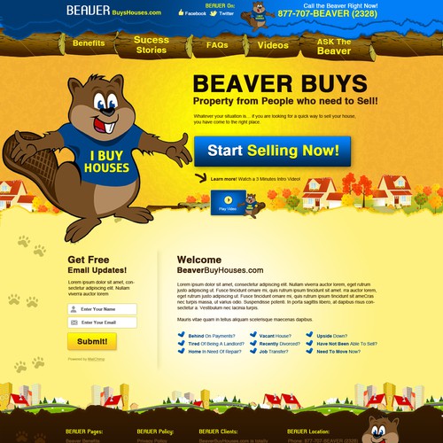 Website Design for BeaverBuysHouses.com