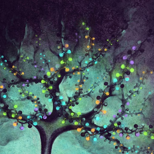 Illustration for the cover of prestigious neuroscience journal, Neuron
