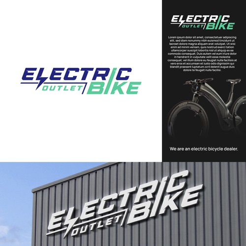 ELECTIC BIKE OUTLET LOGO DESIGN