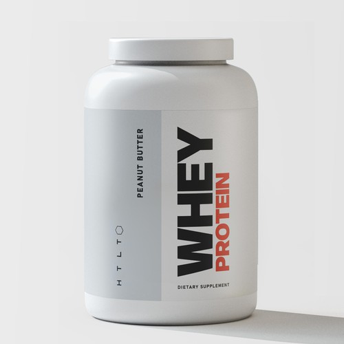 Whey protein label design for HTLT