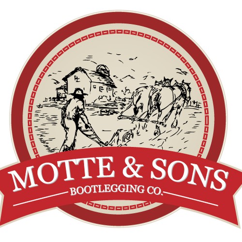 New logo and business card wanted for Motte & Sons Bootlegging Co