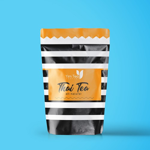 Packaging concept for Thai Tea