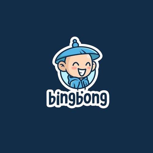 BingBong - A blue hoodie boy character 