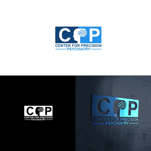 Logo for a new, innovative research ctr. - better predict/prevent mental illness w/AI/ML, genetics