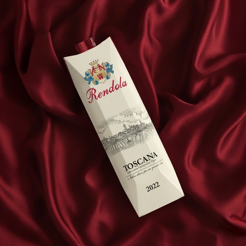 Rendola Toscana — Premium Wine Tetrapack Packaging Design