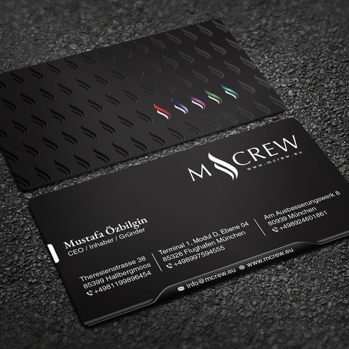 Business card design
