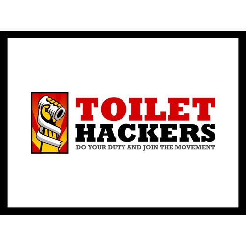 2.6 People without a toilet need your design! logo for Toilet Hackers... 