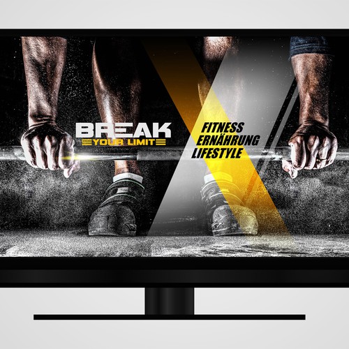 Youtube Theme for a Fitness Channel