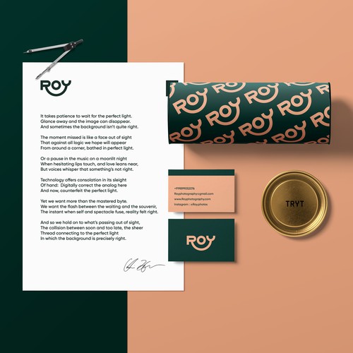 ROY logo design concept
