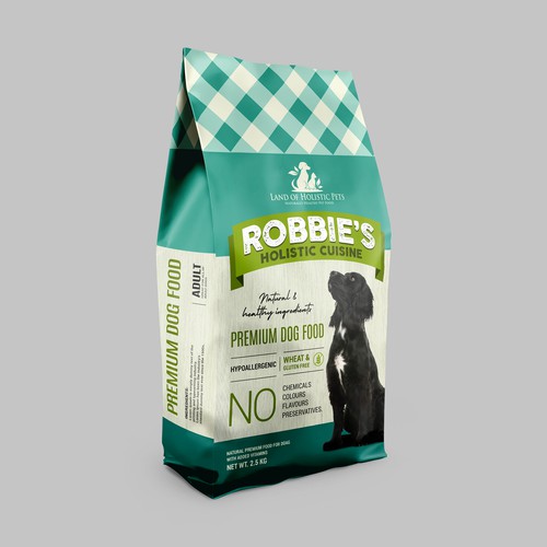 Holistic Dog Food Packaging