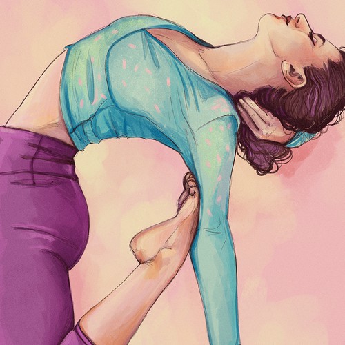 Yoga illustration