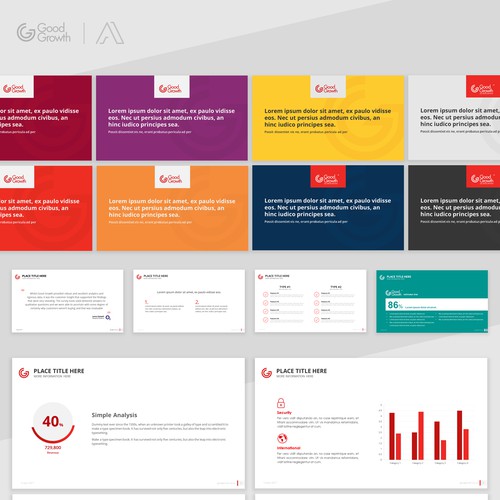 Presentation Template for Global consulting business