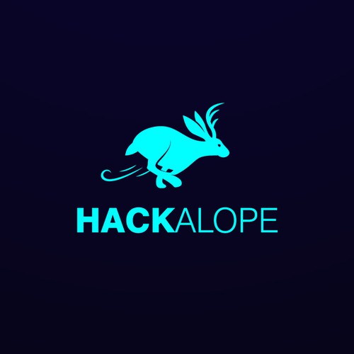 Jackalope design for Hacking school