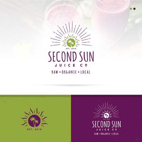 An Organic Juice Logo for Second Sun