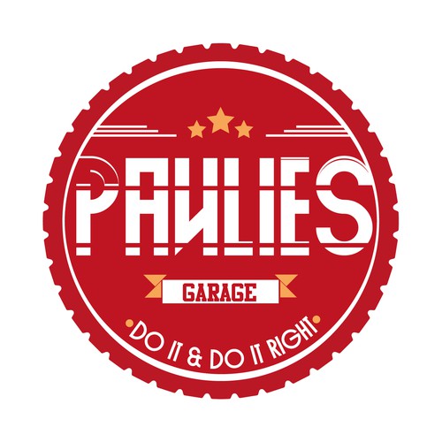 Logo Paulies Garage