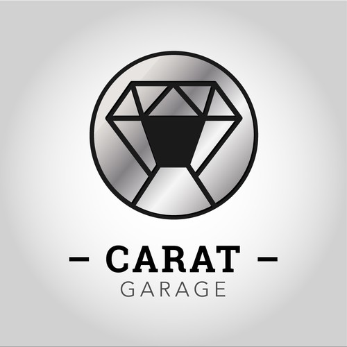Layout für Firmenlogo "Carat Garage"