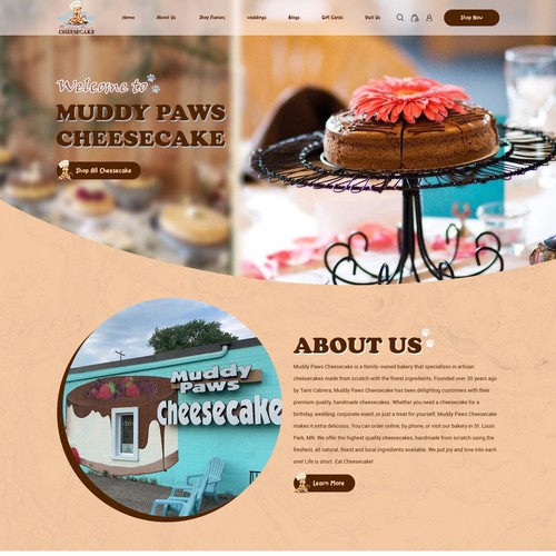 4 STAR RATING LANDINGPAGE DESIGN - MUDDY PAWS