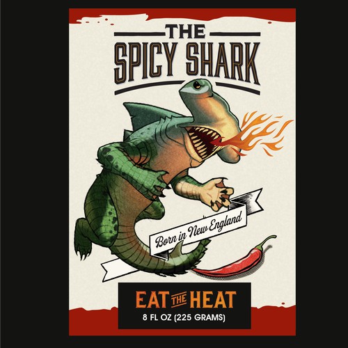 The Spacy Shark Label