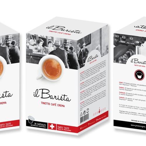 PRIVATE LABEL DESIGN FOR COFFEE PODS