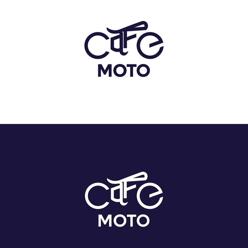 a sublime word of CAFE on a caferacer bike